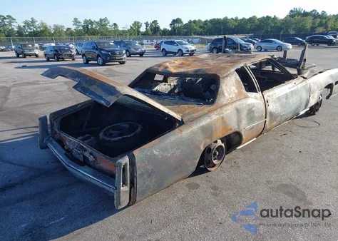 1976 Cadillac Eldorado из США, поврежденный, VIN 6L47S6Q271267